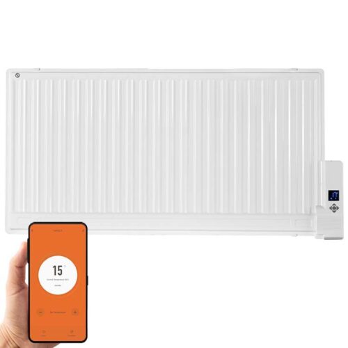 Smart WiFi Oil-Filled Electric Radiator + Timer, Voice Control, Wall Mounted or Portable Best Quality & Price, Energy Saving / Economic To Run Buy Online From Adax SolAire UK Shop 2