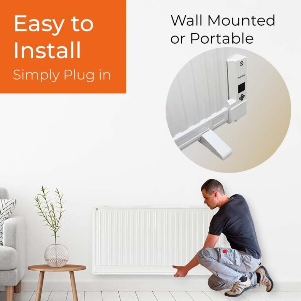 Smart WiFi Oil-Filled Electric Radiator + Timer, Voice Control, Wall Mounted or Portable Best Quality & Price, Energy Saving / Economic To Run Buy Online From Adax SolAire UK Shop 13