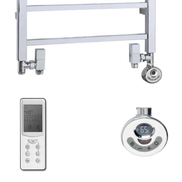 Dual Fuel Kit F For Towel Warmers: Thermostatic Heating Element & Square Valves Best Quality & Price, Energy Saving / Economic To Run Buy Online From Adax SolAire UK Shop 3