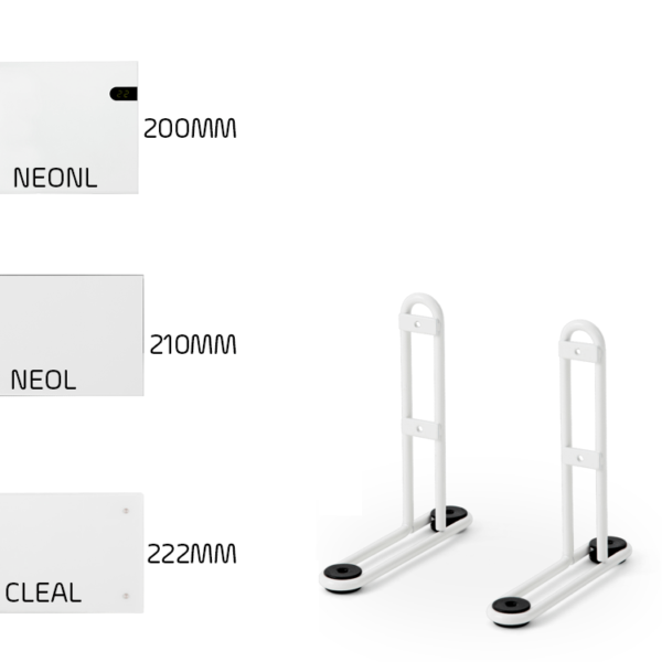 Adax Leg Brackets LOW PROFILE : NEO, CLEA, WiFi – Portable, Floor Mounting Best Quality & Price, Energy Saving / Economic To Run Buy Online From Adax SolAire UK Shop 7