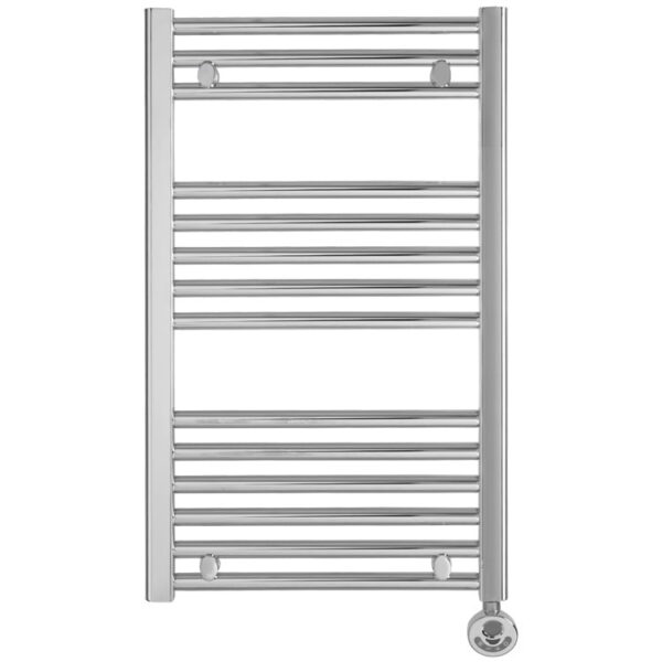 Bray Straight Towel Warmer / Heated Bathroom Towel Rail, Chrome – Electric, Thermostat + Timer Best Quality & Price, Energy Saving / Economic To Run Buy Online From Adax SolAire UK Shop 30