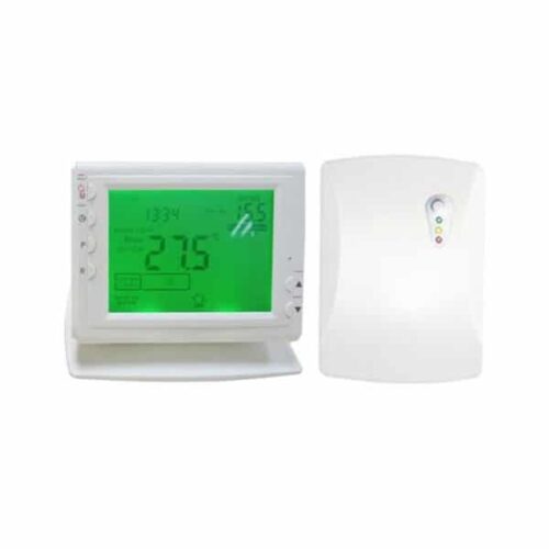 PR-1 Wireless Remote 2PR1 Wireless Digital Timer 24/7 & Thermostat for Electric Heating Appliances, Heated Towel Rails, Designer Radiators, Combi Boilers