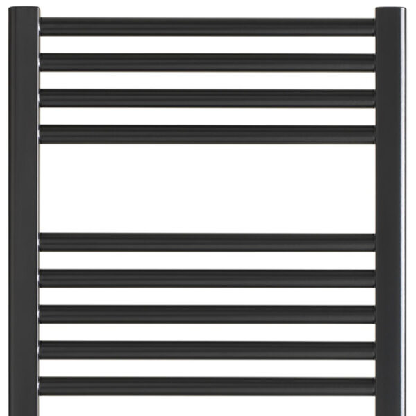 Bray Black Straight Towel Warmer / Heated Towel Rail Radiator – Dual Fuel, Thermostat + Timer Best Quality & Price, Energy Saving / Economic To Run Buy Online From Adax SolAire UK Shop 18