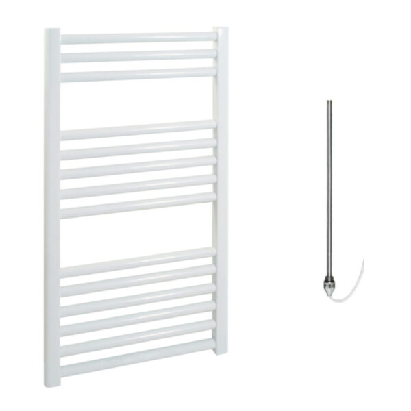 Bray Straight or Flat Heated Bathroom Towel Rail / Warmer / Radiator, White – Electric Best Quality & Price, Energy Saving / Economic To Run Buy Online From Adax SolAire UK Shop 10