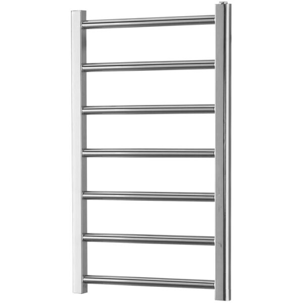 Alpine Chrome Modern Towel Warmer / Heated Towel Rail – Dual Fuel, Thermostat + Timer Best Quality & Price, Energy Saving / Economic To Run Buy Online From Adax SolAire UK Shop 15