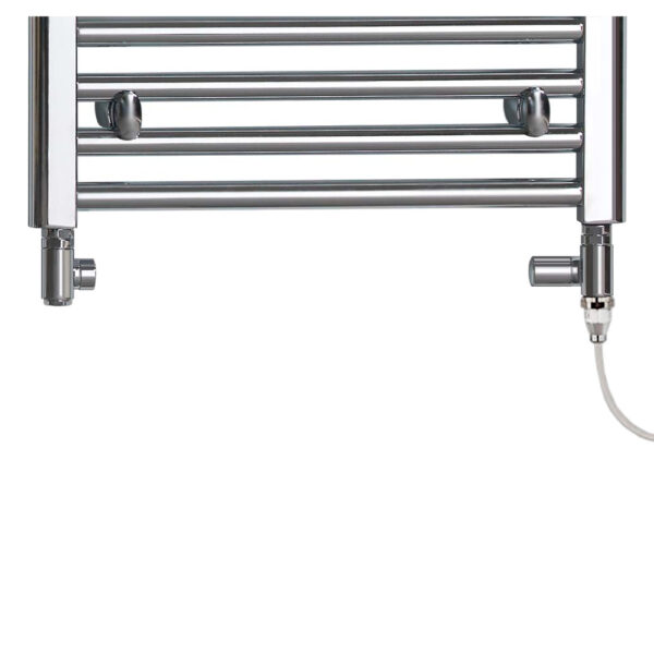 Alpine Chrome Modern Towel Warmer / Heated Towel Rail – Dual Fuel, Electric Best Quality & Price, Energy Saving / Economic To Run Buy Online From Adax SolAire UK Shop 6