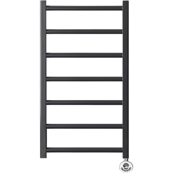 Alpine Anthracite Heated Towel Rail / Warmer – Electric + Thermostat, Timer Best Quality & Price, Energy Saving / Economic To Run Buy Online From Adax SolAire UK Shop 23