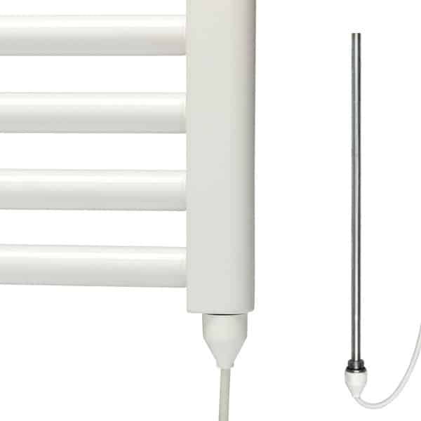 White Electric Heating Element For Heated Towel Rails, 1/2″ BSP, IP67 / Zone 1 Best Quality & Price, Energy Saving / Economic To Run Buy Online From Adax SolAire UK Shop 3