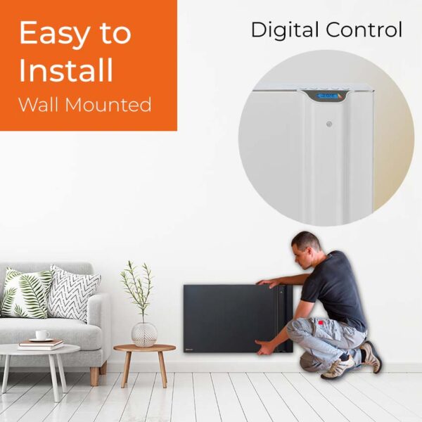 Radialight KLIMA WiFi Smart Radiant Heater / Wall Mounted Radiator with Thermostat and Timer Best Quality & Price, Energy Saving / Economic To Run Buy Online From Adax SolAire UK Shop 18