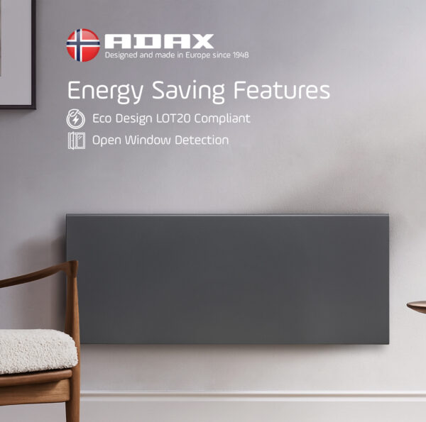ADAX NEO WIFI Modern Electric Wall Heater, Home Automation Heating ...