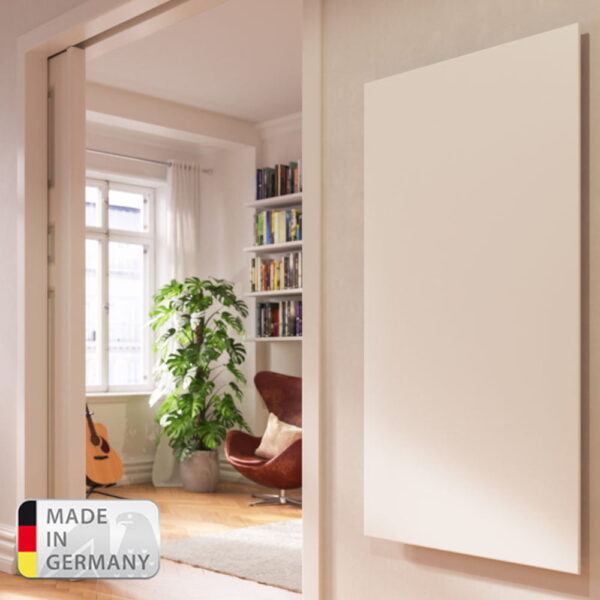 Welltherm Metal Infrared Electric Heater / Slim Flat Panel White Slimline Wall Mounted, Made in Germany Best Quality & Price, Energy Saving / Economic To Run Buy Online From Adax SolAire UK Shop 7