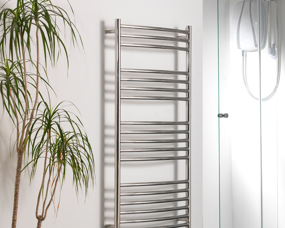 Braddan Stainless Steel | Dual Fuel Towel Rail with Thermostat, Timer + WiFi Control Best Quality & Price, Energy Saving / Economic To Run Buy Online From Adax SolAire UK Shop 19