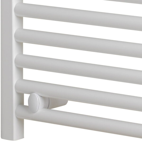 Bray Straight White | Smart Electric Towel Rail with Thermostat, Timer + WiFi Control Best Quality & Price, Energy Saving / Economic To Run Buy Online From Adax SolAire UK Shop 11