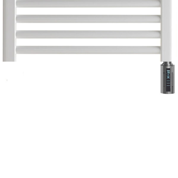 Bray Straight White | Smart Electric Towel Rail with Thermostat, Timer + WiFi Control Best Quality & Price, Energy Saving / Economic To Run Buy Online From Adax SolAire UK Shop 18