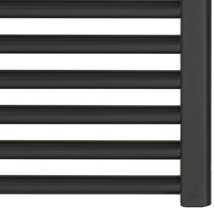Bray Black | Dual Fuel Towel Rail with Thermostat, Timer + WiFi Control Best Quality & Price, Energy Saving / Economic To Run Buy Online From Adax SolAire UK Shop 23