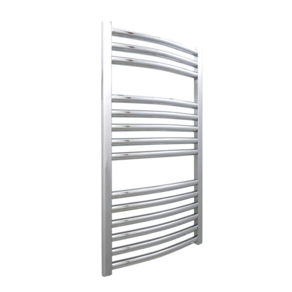 BRAY Curved Towel Warmer / Heated Towel Rail Radiator, Chrome – Central Heating Best Quality & Price, Energy Saving / Economic To Run Buy Online From Adax SolAire UK Shop 5