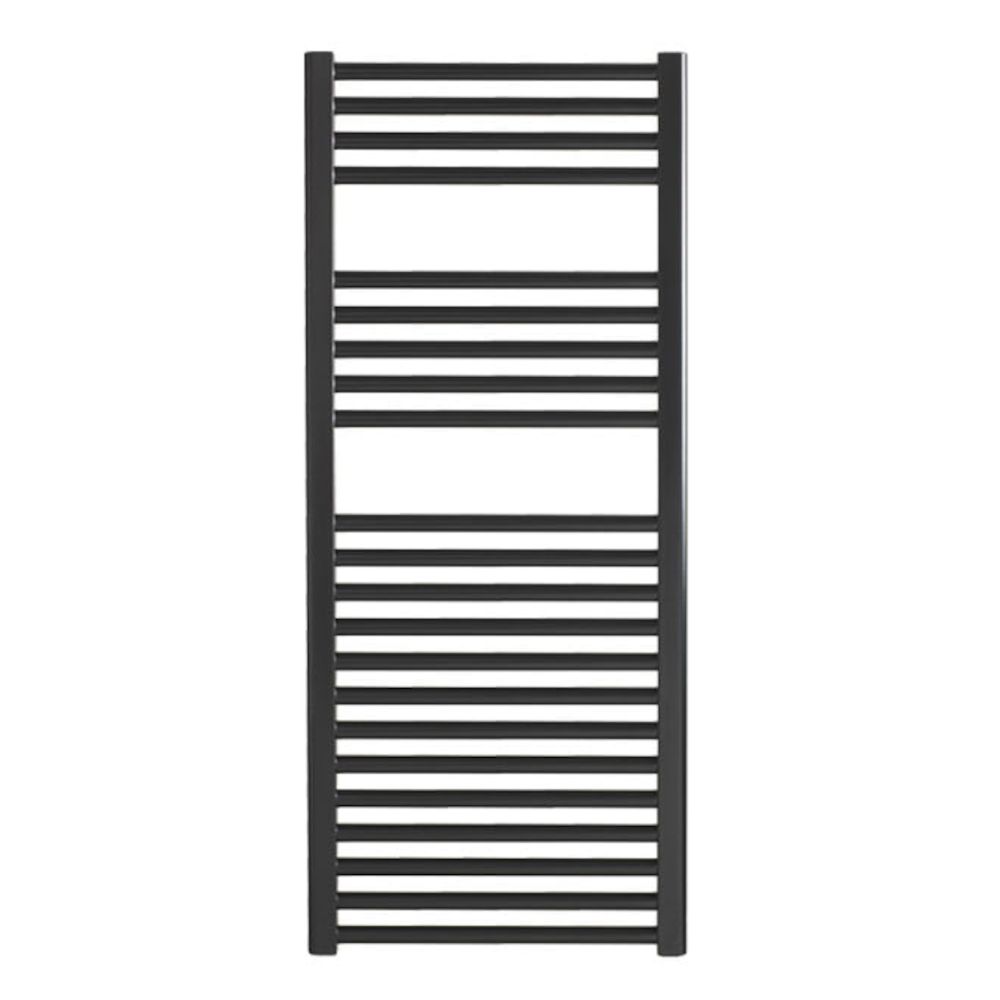 Bray Black Straight Towel Warmer / Heated Towel Rail Radiator – Dual Fuel Best Quality & Price, Energy Saving / Economic To Run Buy Online From Adax SolAire UK Shop 9
