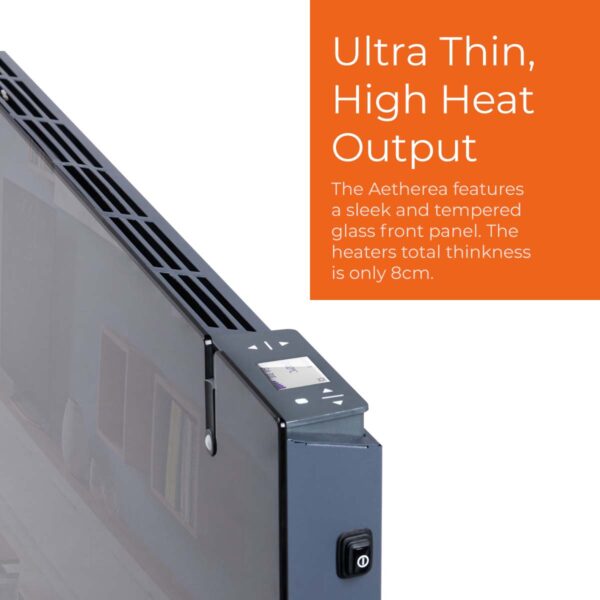 Radialight Aetherea Dual Therm Radiant Panel Heater, Wall Mounted Smart Radiator Best Quality & Price, Energy Saving / Economic To Run Buy Online From Adax SolAire UK Shop 6
