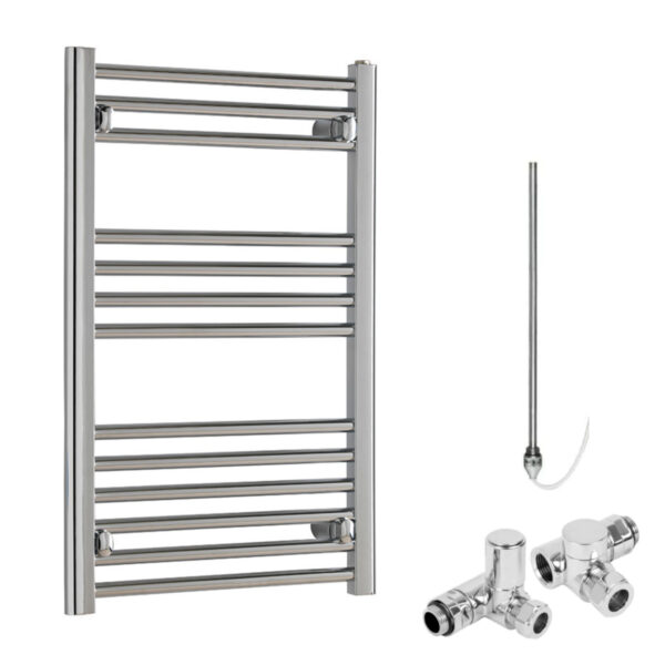 Bray Straight Flat Heated Towel Rail / Warmer / Radiator, Chrome – Dual Fuel Best Quality & Price, Energy Saving / Economic To Run Buy Online From Adax SolAire UK Shop 12