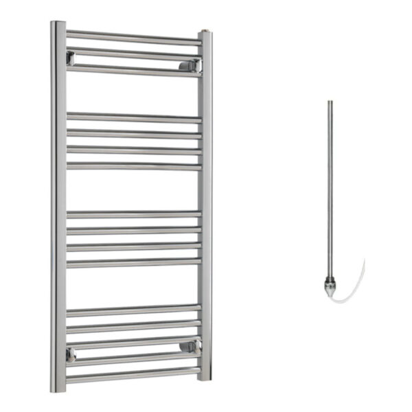 Bray Straight or Flat Heated Towel Rail / Warmer / Radiator, Chrome – Electric Best Quality & Price, Energy Saving / Economic To Run Buy Online From Adax SolAire UK Shop 12