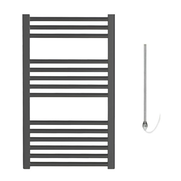 Bray Anthracite Straight Heated Towel Rail Radiator – Electric Best Quality & Price, Energy Saving / Economic To Run Buy Online From Adax SolAire UK Shop 5