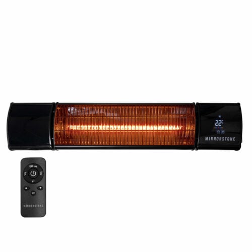 Near Infrared Electric Patio Heater Energy Efficient Wall Mounted WiFi Remote Control