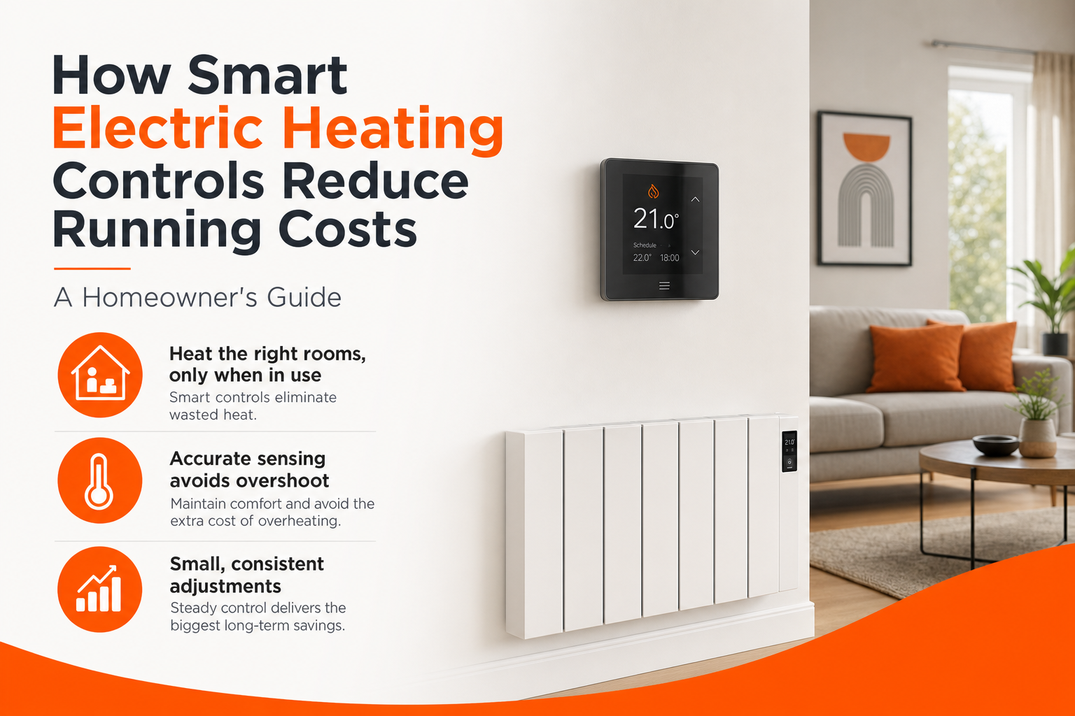 How Smart Electric Heating Controls Reduce Running Costs: A Homeowner's Guide - Adax by Solaire